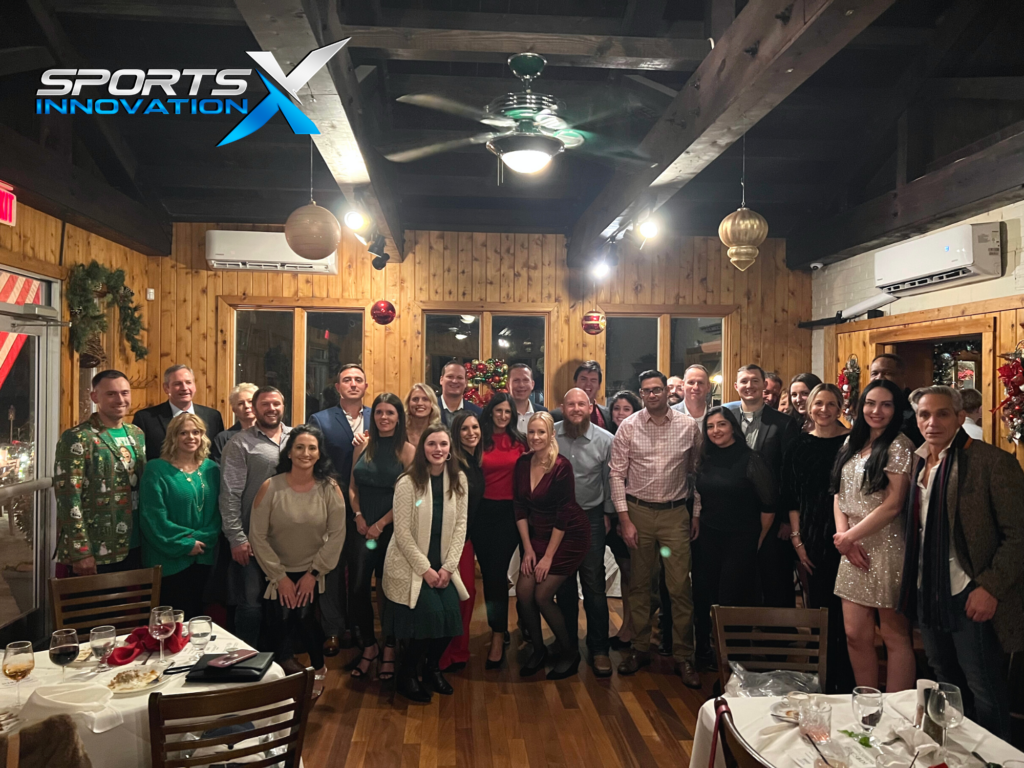 We just had our Christmas party last night with colleagues from C5BDI, Ecco Adesso, and Vet First! It was a wonderful night with great food and company. Be on the lookout for Sports Innovation X (SIX) in the coming year as we have big plans to push our company further into the sports tech and innovation sector!